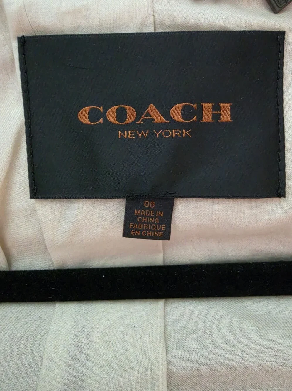 Coach Leather Jacket
